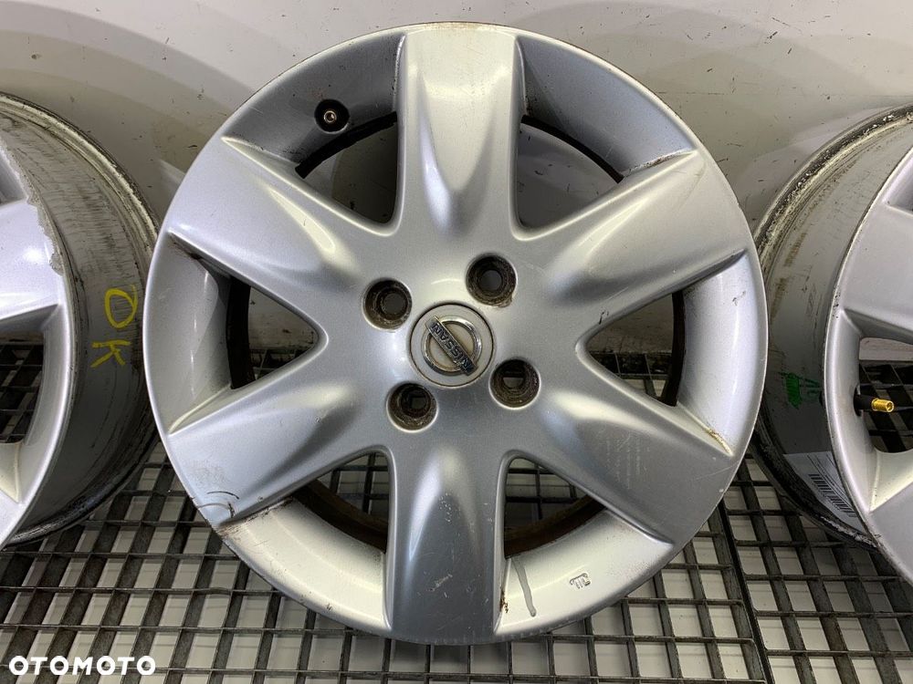 FELGI ALUMINIOWE KOMPLET 15 5.5J 4X100 CENTR 60,1 ET50 - 800.00 PLN - NISSAN - 4