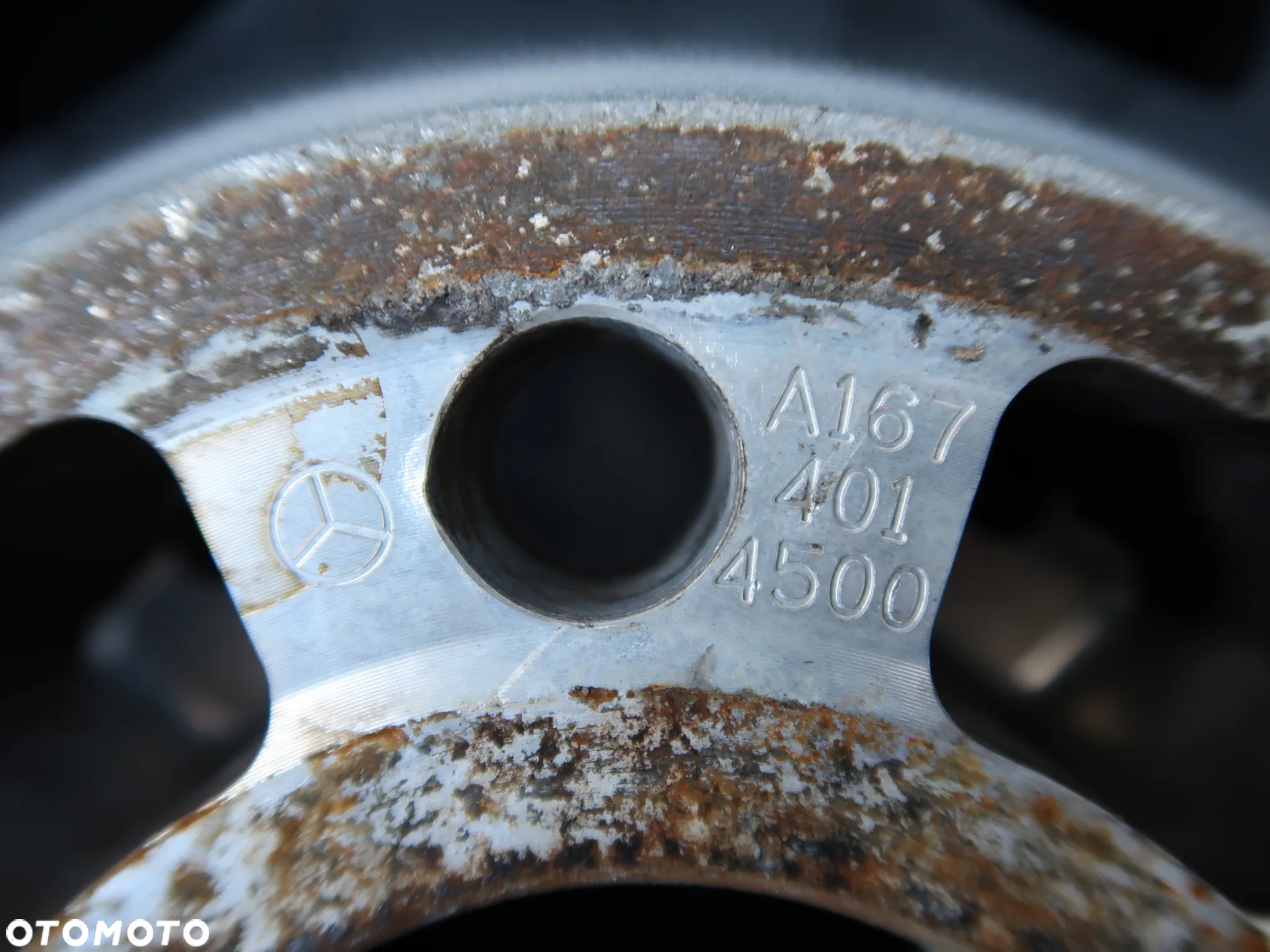 277 Felga Aluminiowa Mercedes A1674014500 11,5x22et53 - 2