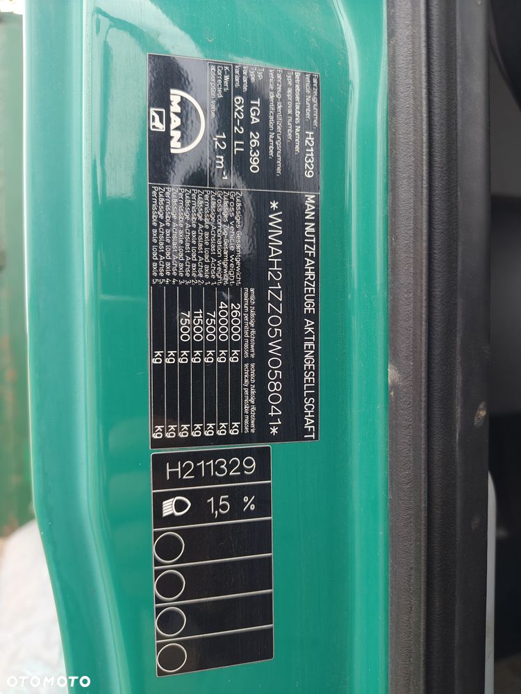 MAN TGA 26.390 - 18