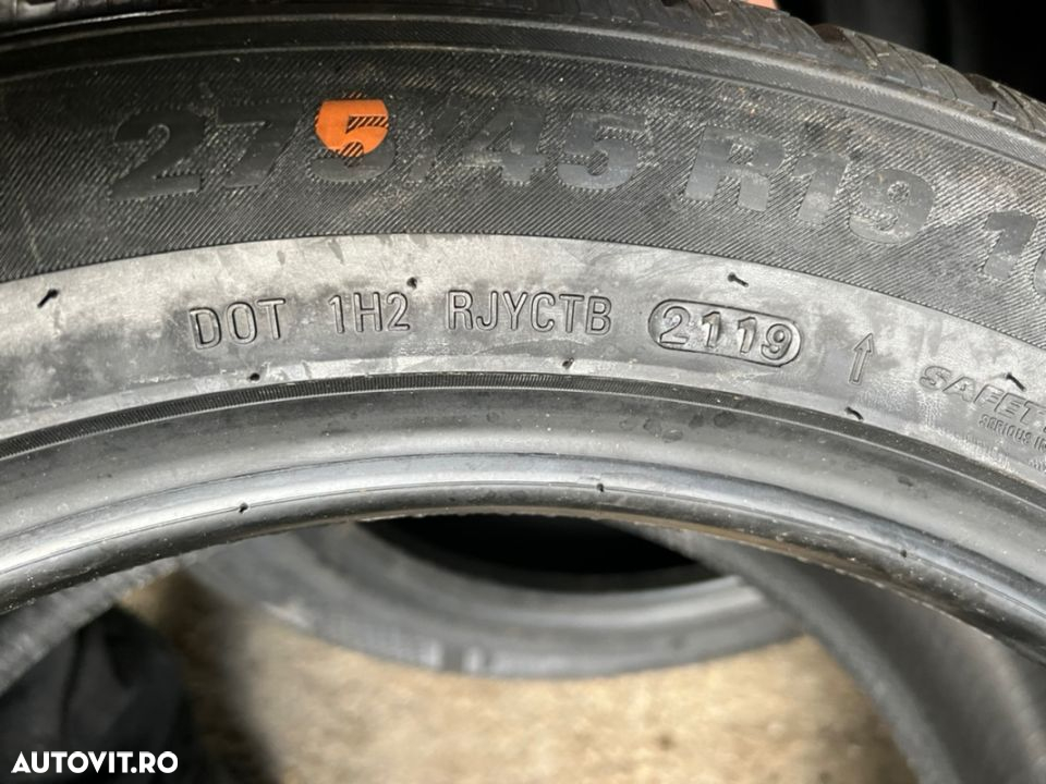 vând 4 anvelope 275/45/19 kumho de iarnă noi - 4