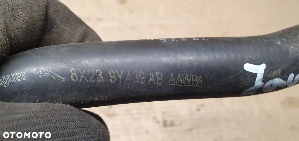 Wąż przewód wąż wody Jaguar XF X250 2.7 TDV6 8X23-9Y439-AB - 6