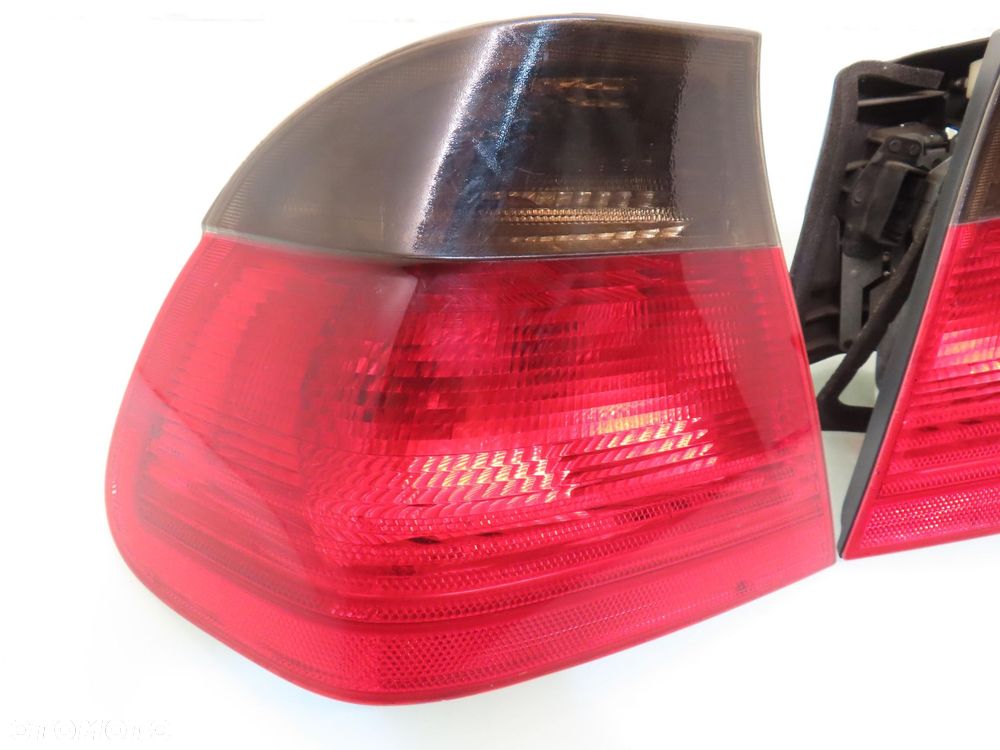 LAMPY TYŁ BMW E46 SEDAN PRZYCIEMNIONE 8383821 8383822 - 8