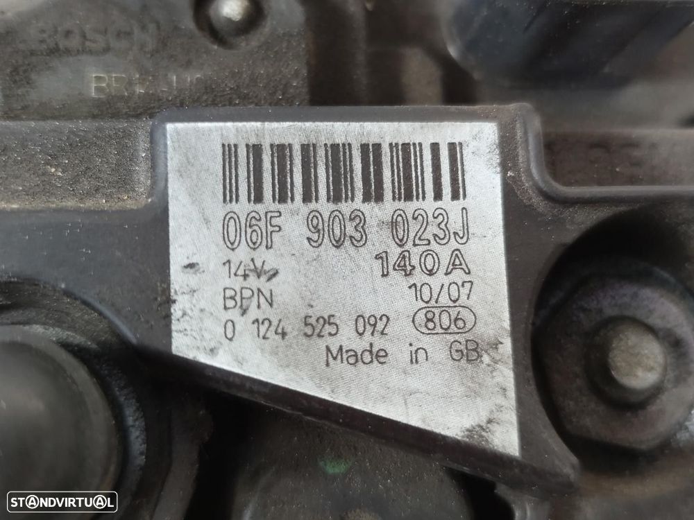 ALTERNADOR AUDI A4 AVANT 2007 - 4
