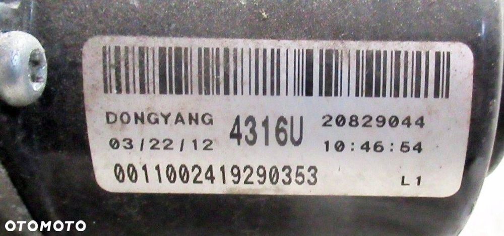 CHEVROLET CAPTIVA LIFT SILNICZEK MECHANIZM WYCIERACZEK PRZÓD PRZEDNI 209143 - 4