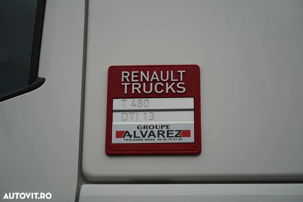 Renault T 480 / RETARDER / 2022 / 13 LITRI / ANVELOPE 100% - 21