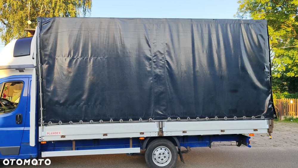 paka skrzynia plandeka 5,0x2,35cm (po zewnętrznej) BURTY ALU do Ducato III max  BOXER JUMPER 06-22, ŁADNY STAN - 1