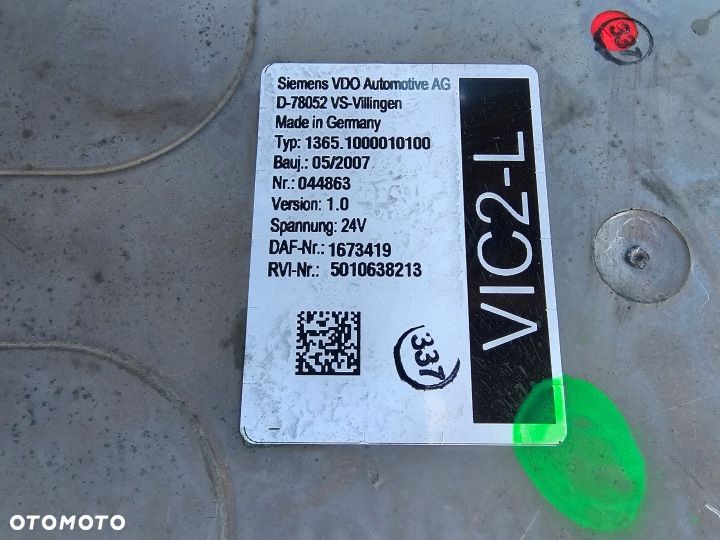 STEROWNIK MODUŁ KOMPUTER DAF LF 45 55 VIC 2-L 1673419 5010638213 - 2