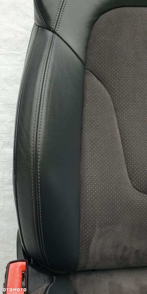 Audi TT 8J Coupe S-line Fotele pół skóry alkantara - 15