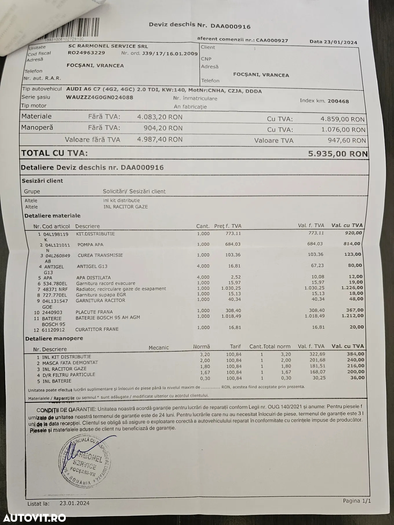 Audi A6 2.0 TDI Ultra S tronic - 18