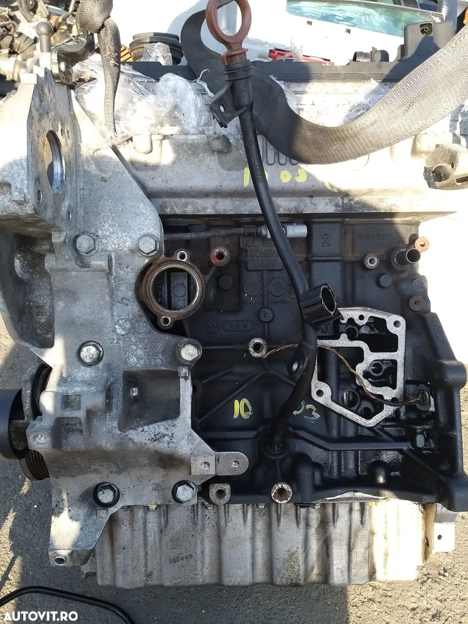 Motor complet fara anexe, CBD, pentru VW Passat B6, Golf 5 ,Euro 4, 2.0 TDI - 1