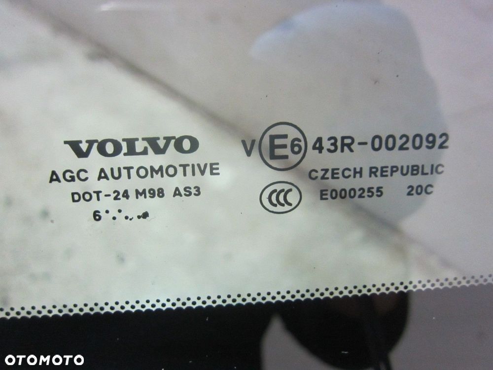 VOLVO XC90 II XC 90 SZYBA KAROSERYJNA LEWA TYLNA LEWY TYŁ 31468145 16ROK - 9