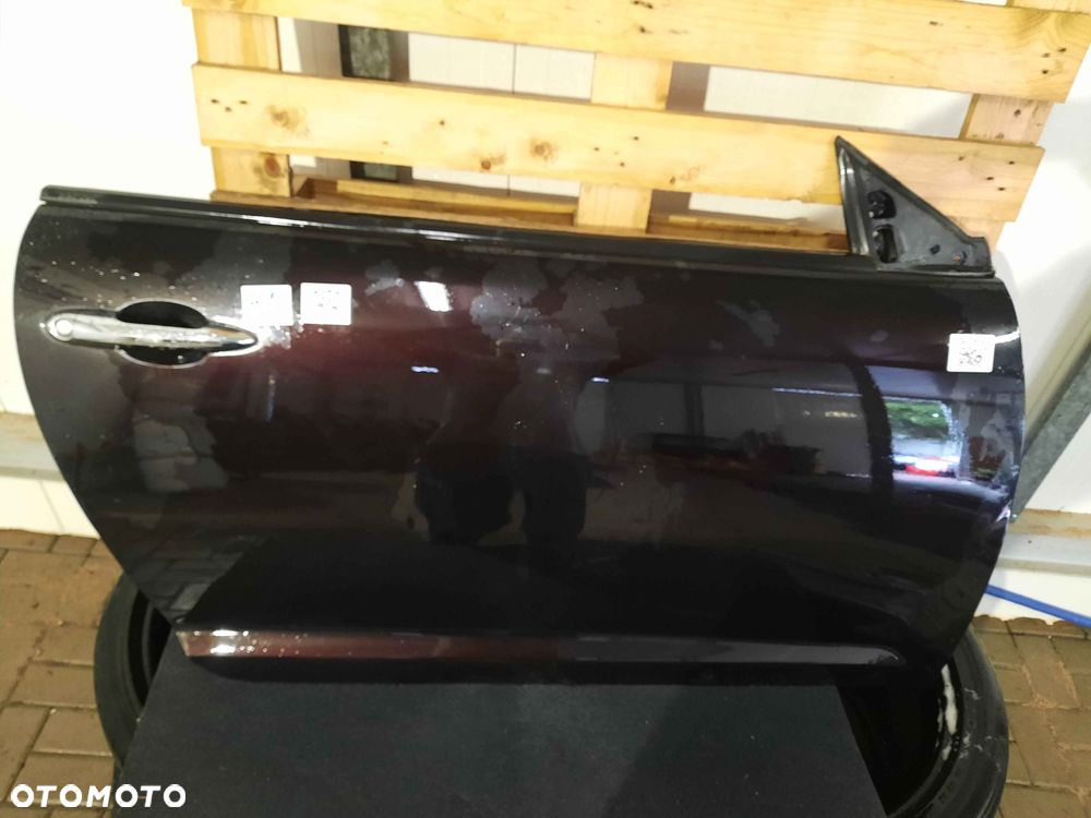 / DRZWI PRZÓD PRZEDNIE PRAWE  ALFA ROMEO MITO 805/B CZARNO BORDOWE - 6