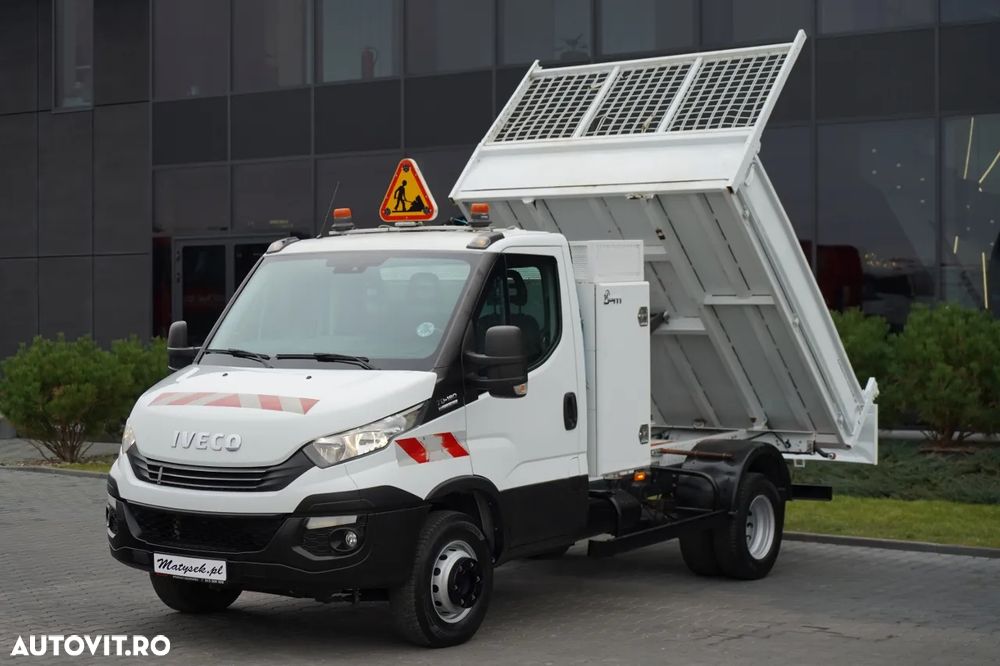 Iveco DAILY 70-180 / BASCULATOR SPATE / 7 TONE MTA / DUBLU / HI-MATIC / BLOCARE PUNȚI - 3