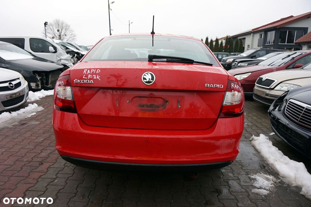 SKODA RAPID NH3 LIFT LB LIFTBACK 2017 LF3K 1.4 TDI CUSB 90KM RTE CZERWONY na części - 4