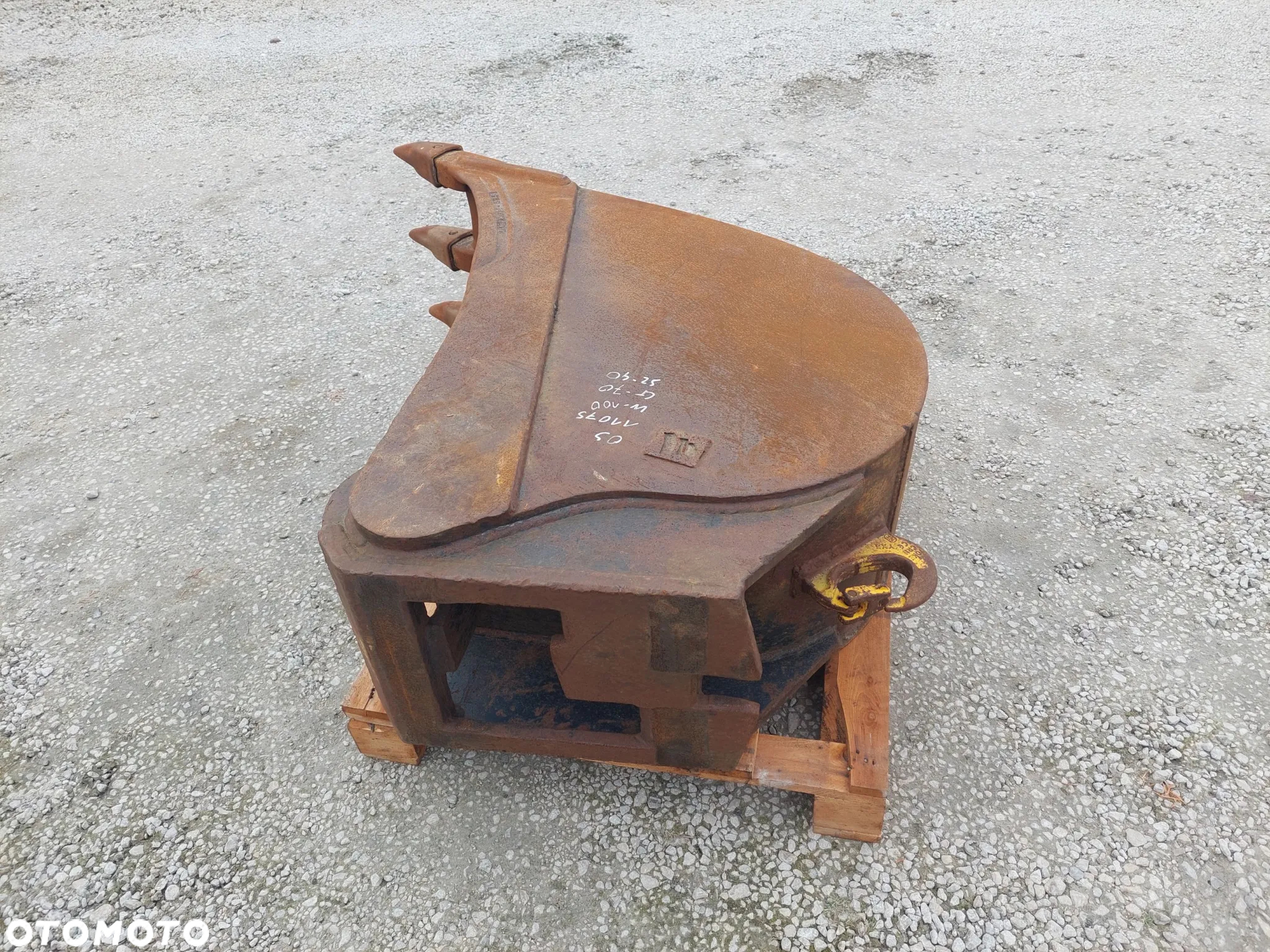 Łyżka 40cm do kopania koparki na szybkozłącze Nado SK 15 20 Komatsu PW PC 130 138 140 148 160 180 210 - 9