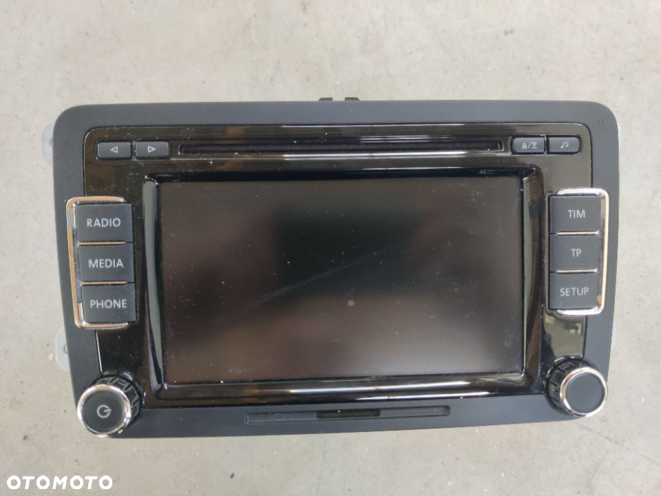 Radio Skoda Superb 2 FL II lift  Octavia Yeti Fabia Wyświetlacz 3T0035156B Dotykowe - 5