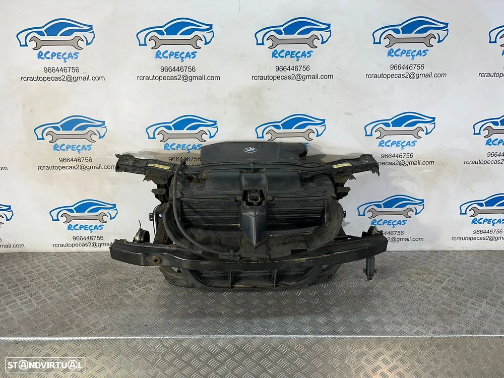 Conjunto Frente Fibra Chapa Reforço Original BMW Serie 3 e92 Coupe e93 Cabrio 7128226 - 1