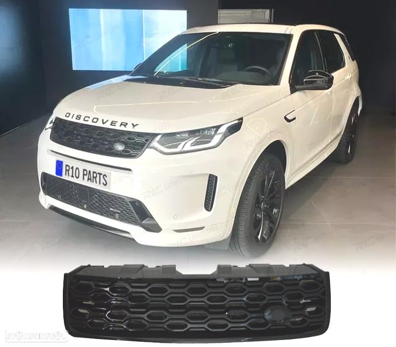 GRELHA FRONTAL LAND ROVER DISCOVERY SPORT 16- PRETO - 1