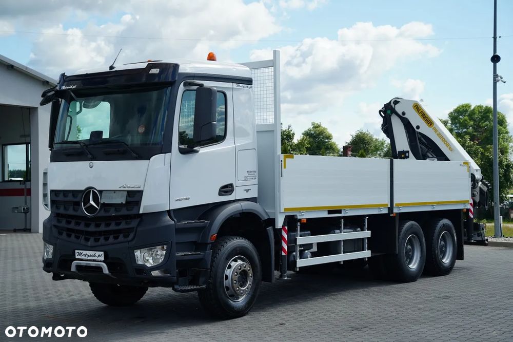 Mercedes-Benz AROCS 2636 / 6x4 / SKRZYNIOWY - 6,3 M / HDS PALFINGER PK 22002- EH D- 15 M / MAX UDŹWIG 5 700 KG / ROTATOR / PILOT / EURO 6 - 8