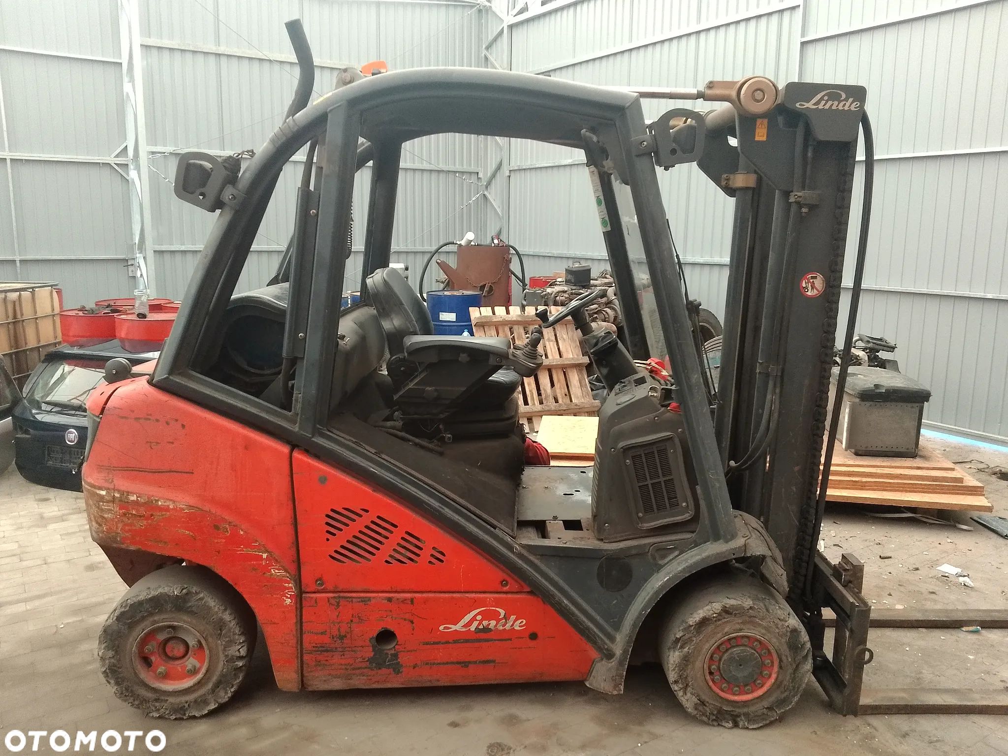 WÓZEK WIDŁOWY LINDE H25T 2008R - SPRAWNY - 1