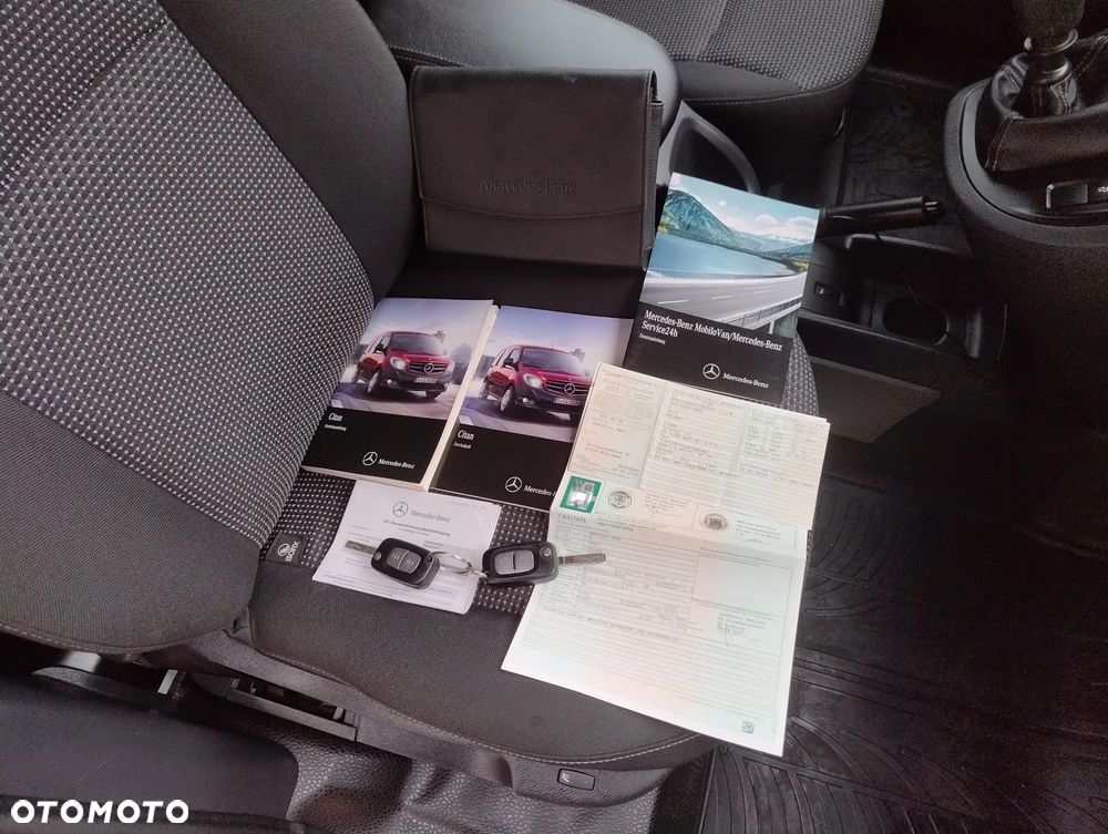Mercedes-Benz CITAN 111 CDI (110KM) 6-BIEGÓW (L1H1) STAN IDEALNY KLIMA 100% BEZWYPADKOWY 100% SERWIS KM NIE MA RDZY ! ! ! - 40