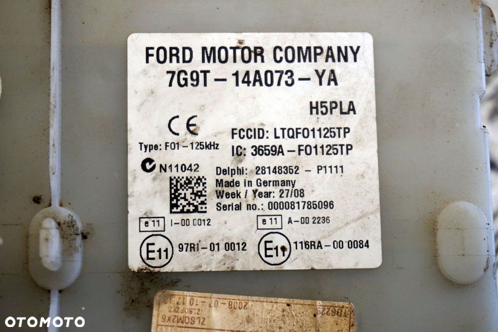 MODUŁ KOMFORTU GALAXY II MK2 7G9T-14A073-YA FORD 2006-2015 - 3