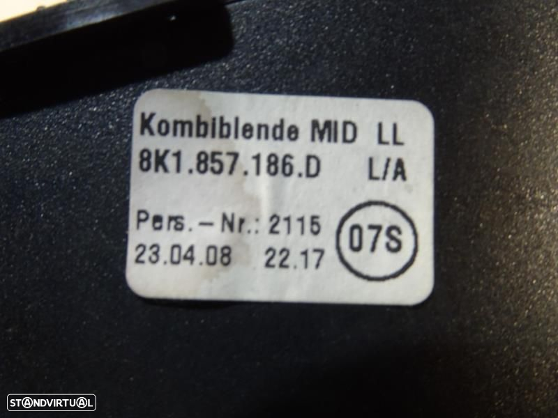 Friso Audi A4 (8K2, B8)  Frisos Do Tablier Audi A4 B8 Sline - 4