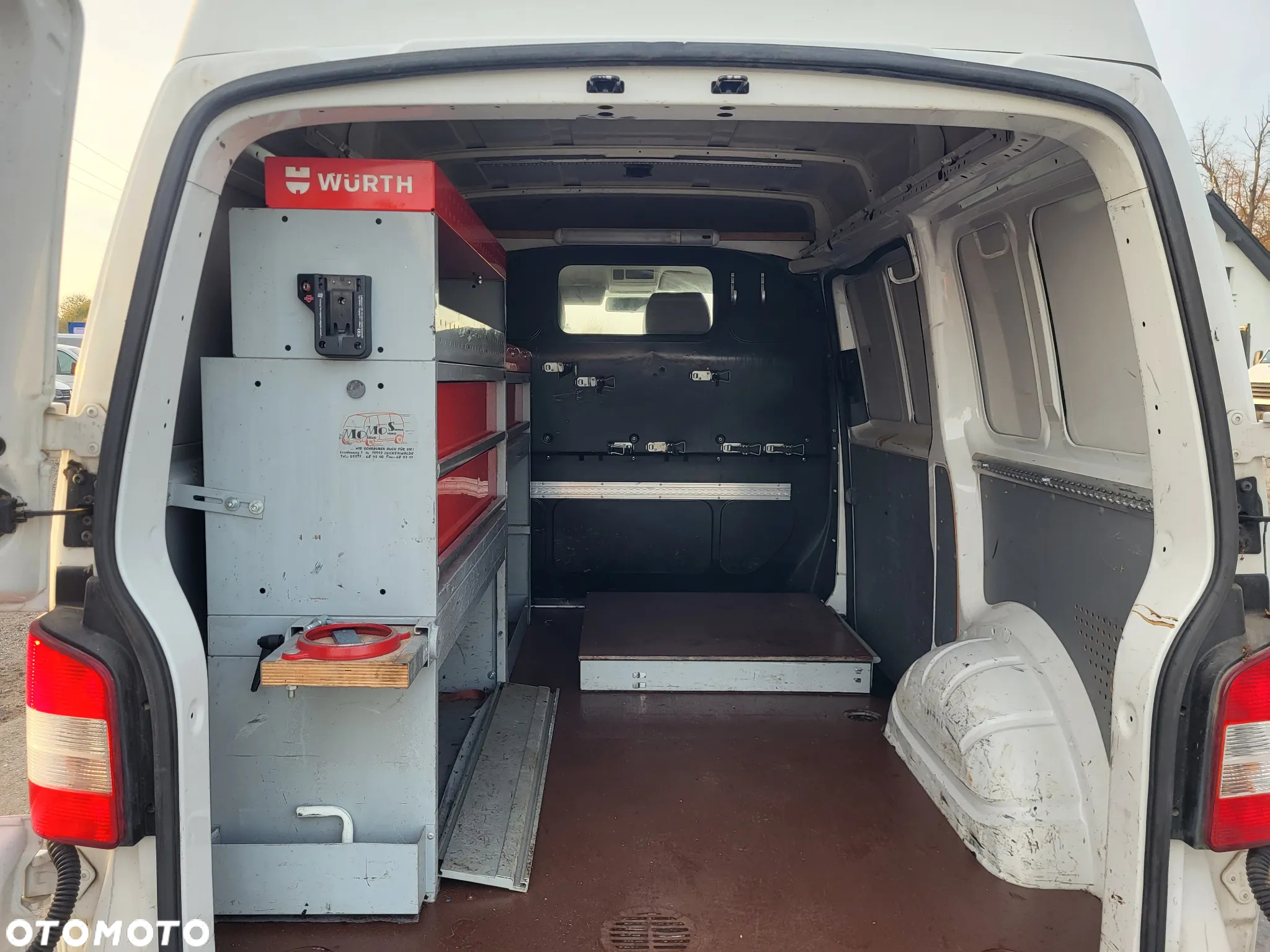 Volkswagen Transporter t5 lift zabudowa warsztatowa klima - 7