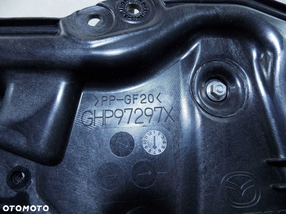 MAZDA 6 VI GJ 12- MECHANIZM PODNOSNIK SZYBY LEWY TYL GHP97297 - 5
