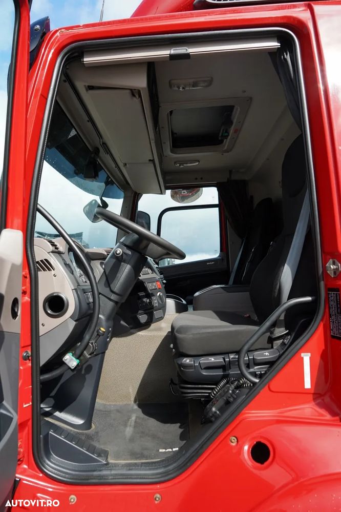 DAF CF 340 / 120.000 KM !! / SISTEM HIDRAULIC / CABINĂ JOSĂ / EURO 6 / ANVELOPE NOI / PUȚIN FOLOSIT - 24