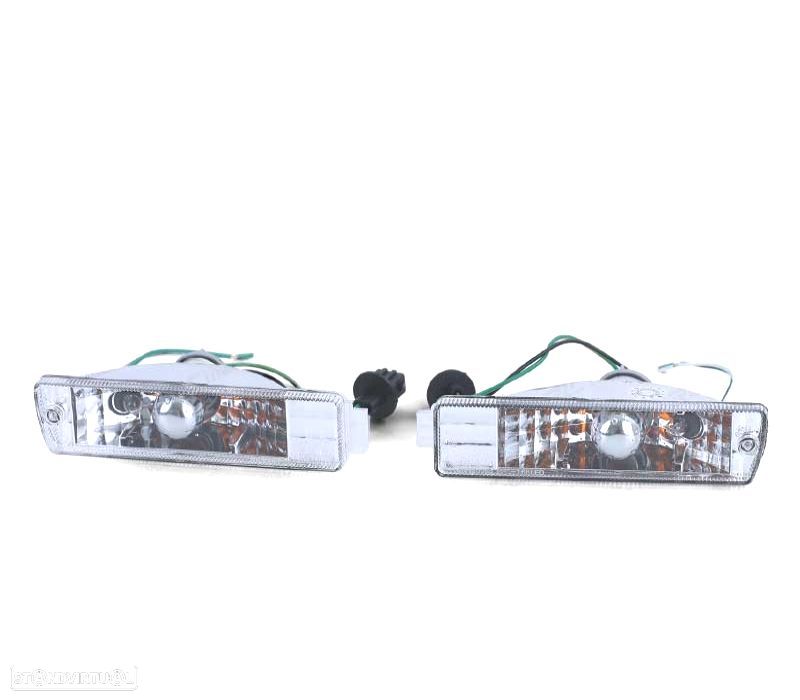 PISCAS FRONTAIS VOLKSWAGEN VW GOLF 2 84-91 CROMADO - 4