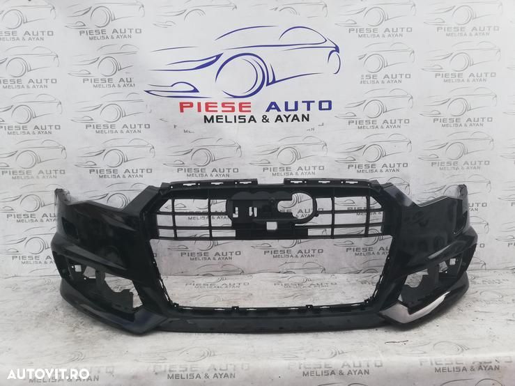 Bara fata Audi A6 4G C7 S-Line Facelift an 2015-2018 Gauri pentru 4 senzori si spalatoare faruri - 1