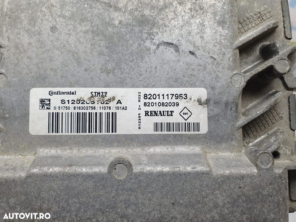 Calculator motor 8201117953 1.2 benzina D4F Dacia Sandero 2 [2013 - 2 - 2