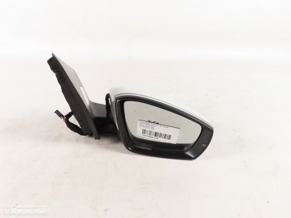 Retrovisor Completo Direito Seminovo/ Original VW POLO (6R1, 6C1) 6C1857508C - 1