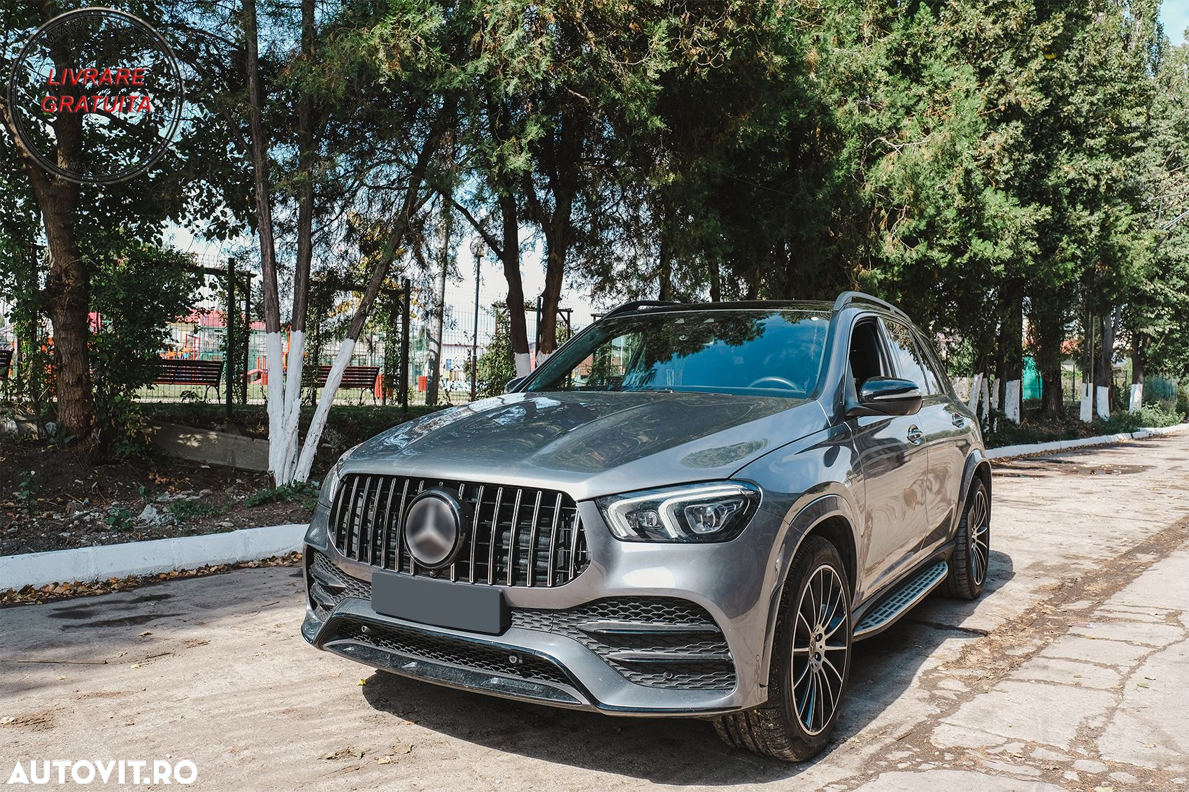 Grila Centrala Mercedes GLE SUV W167 V167 GLE Coupe C167 Sport Package (2019-Up) G- livrare gratuita - 7