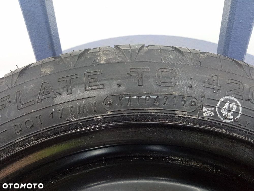 MAZDA 3 III BM KOŁO DOJAZDOWE 125/60R16 5X114.3 - 6