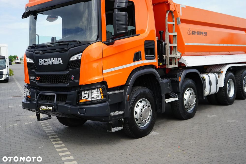 Scania / P 420 / XT / EURO 6 / WYWROTKA / 8 X 4 / ŁAD. 18 500 KG - 20