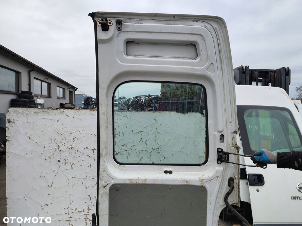 DRZWI LEWY TYŁ SKRZYDEŁKOWE NISSAN INTERSTAR 1 I FL LIFT - 4