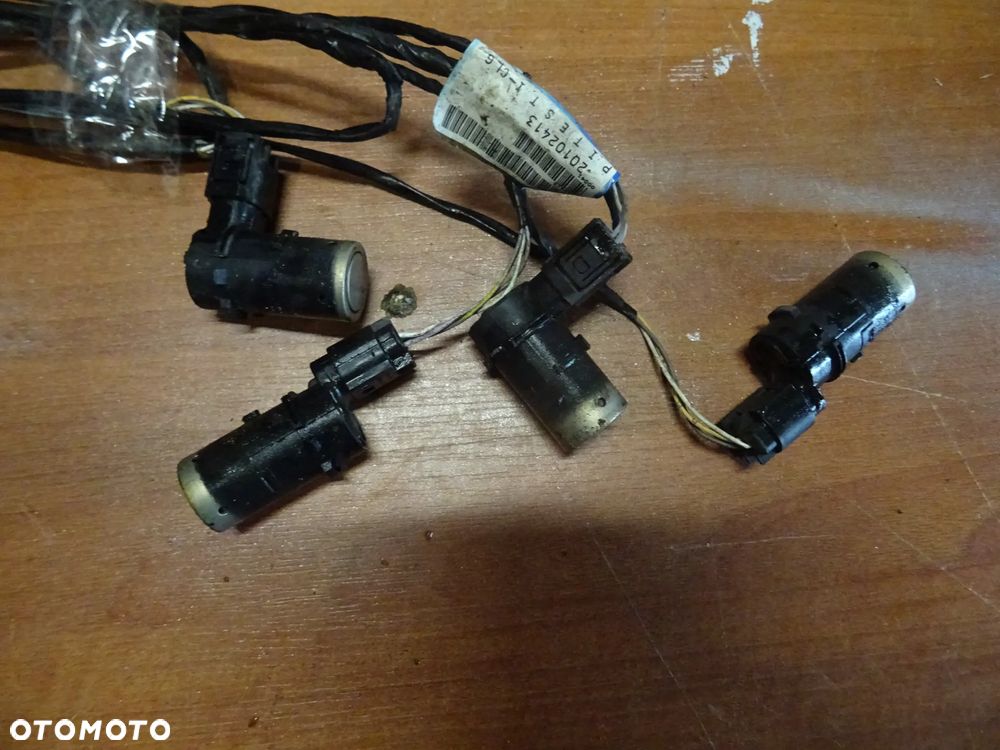 RENAULT ESPACE IV 2,0 DCI LIFT ZDERZAK TYLNY 4 SZT CZUJNIKI PARKOWANIA + WIAZKA GRATIS  oryginal - 4