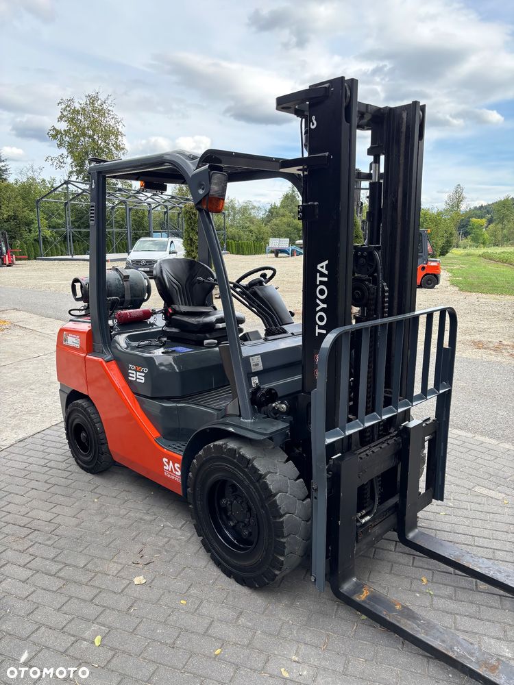 Toyota 8FGJF35 GWARANCJA LPG wolny skok waga DOSTAWA 65 800NETTO - 4