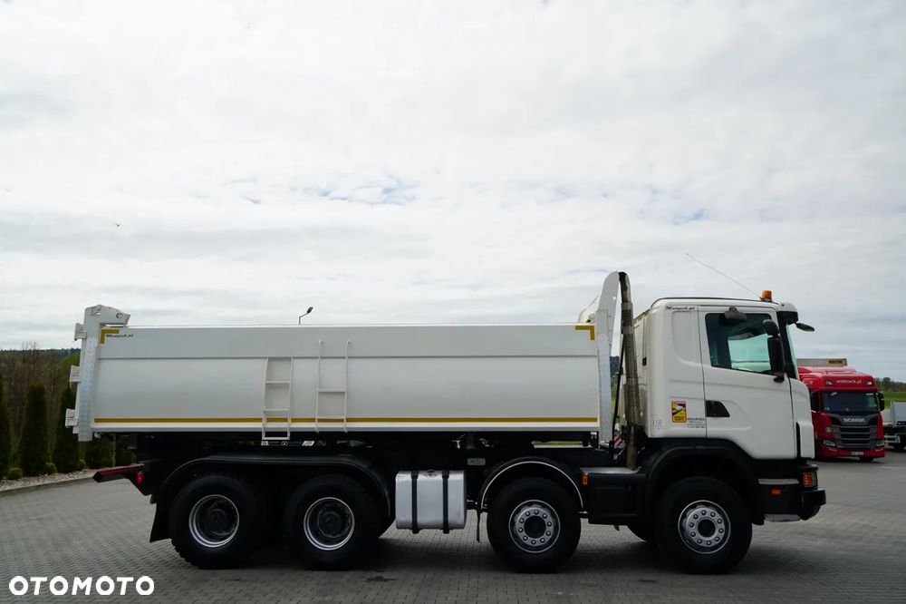 Scania G 480 / 8x4 / WYWROTKA / HYDROBURTA / BORDMATIC / MANUAL - 16