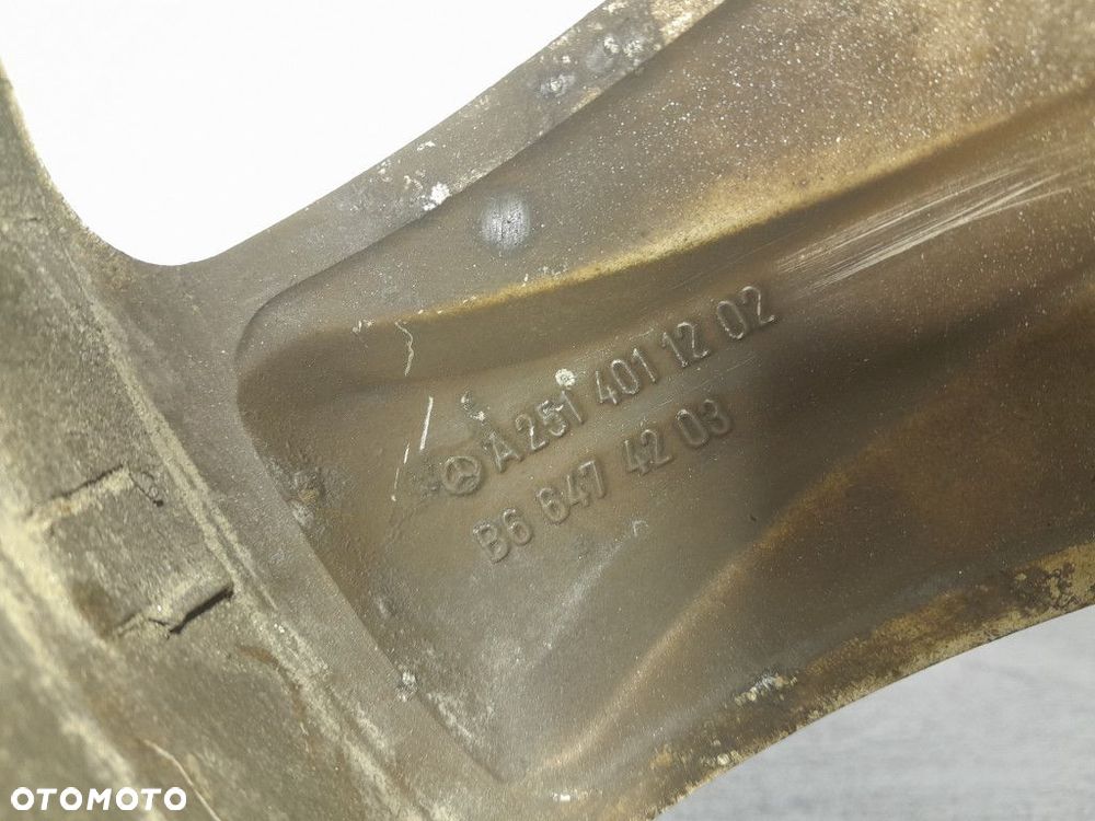 MERCEDES R W251 FELGA ALUMINIOWA 8JX19 5X112 ET 67 A2514011202 - 7