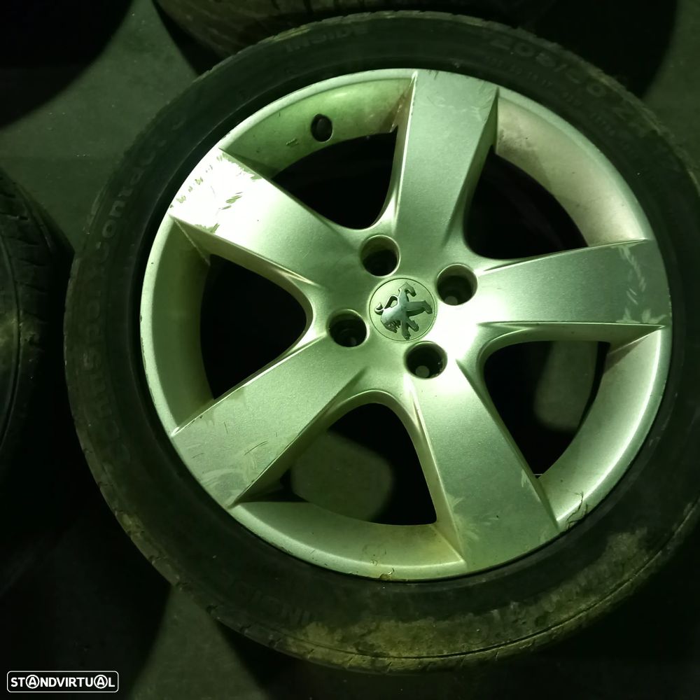 Jantes 17 com pneus peugeot 307 - 2