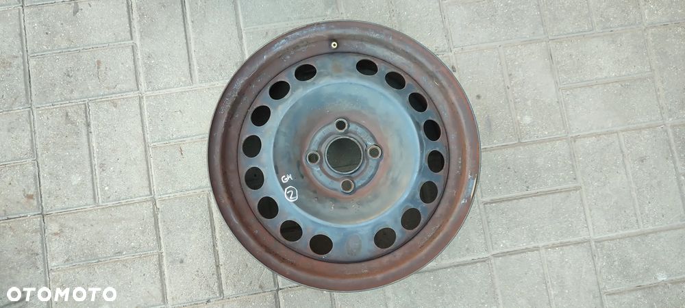 FELGI STALOWE 4x100 6.5Jx15 CALI ET 35 CORSA D E GRANDE PUNTO 4 SZTUKI KOMPLET - 3