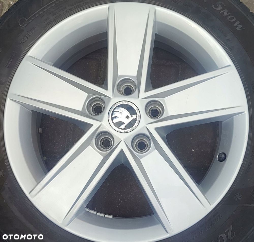 Felgi Aluminiowe Oryg. Skoda Octavia III 16 Cali 5x112 6JX16 Et48 Ø57,1 Bdb - 5