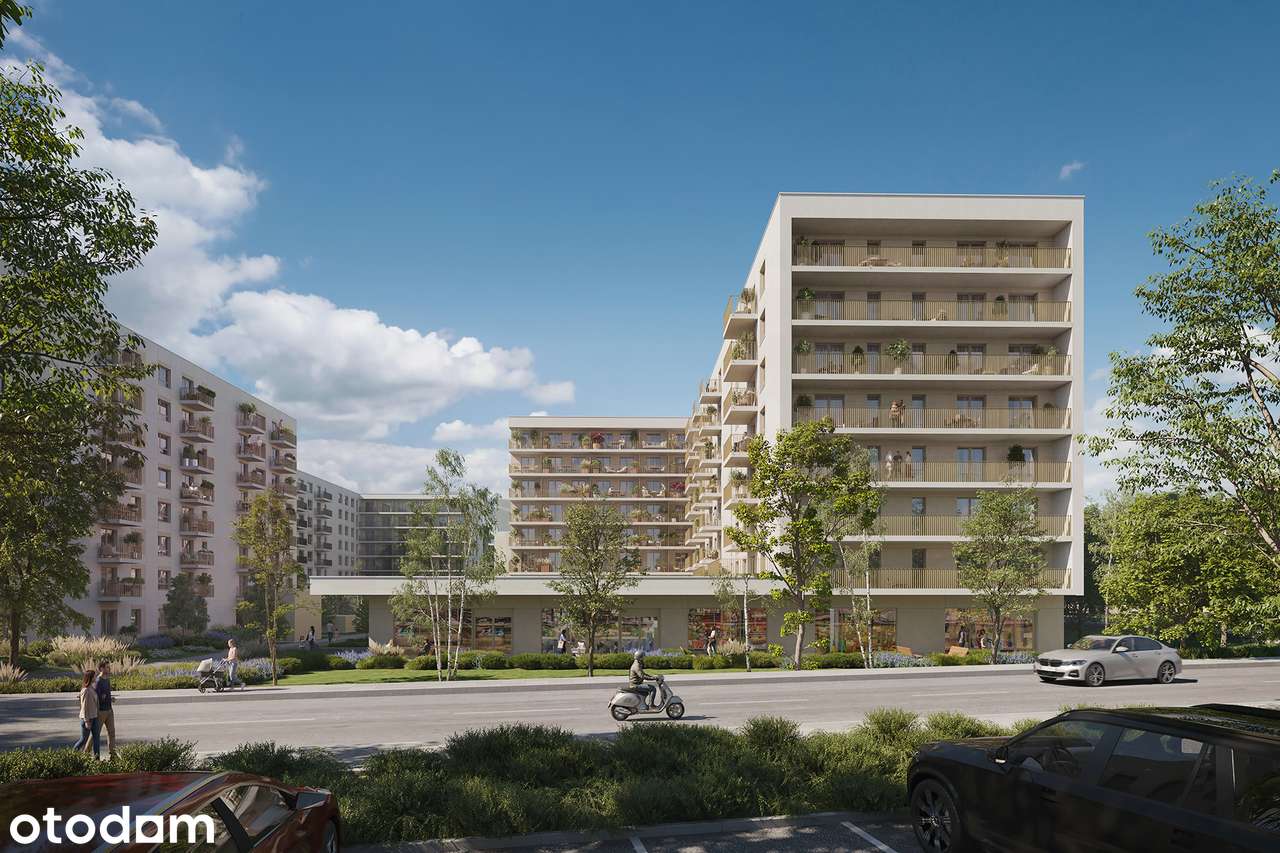 2-pokojowe mieszkanie 35m2 + balkon Bezpośrednio