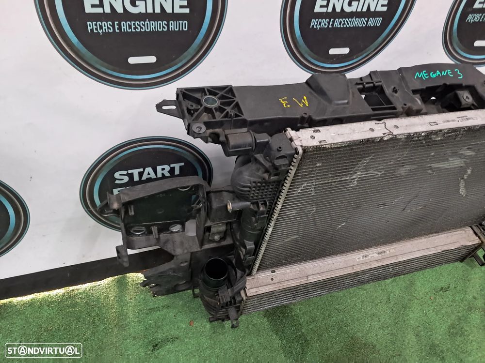 Radiador Termoventilador ventilador Renault Megane III 3 - 2
