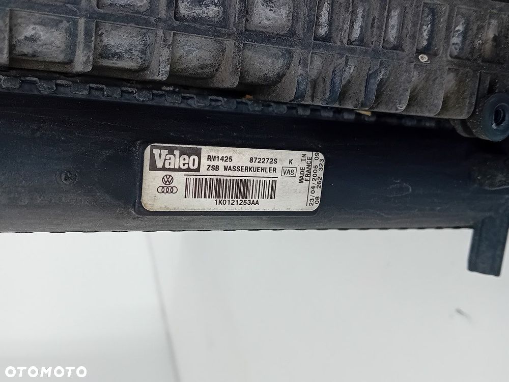 CHŁODNICA WODY Z WENTYLATOREM VW CADDY III 1.9 TDI 1K0121253AA - 7