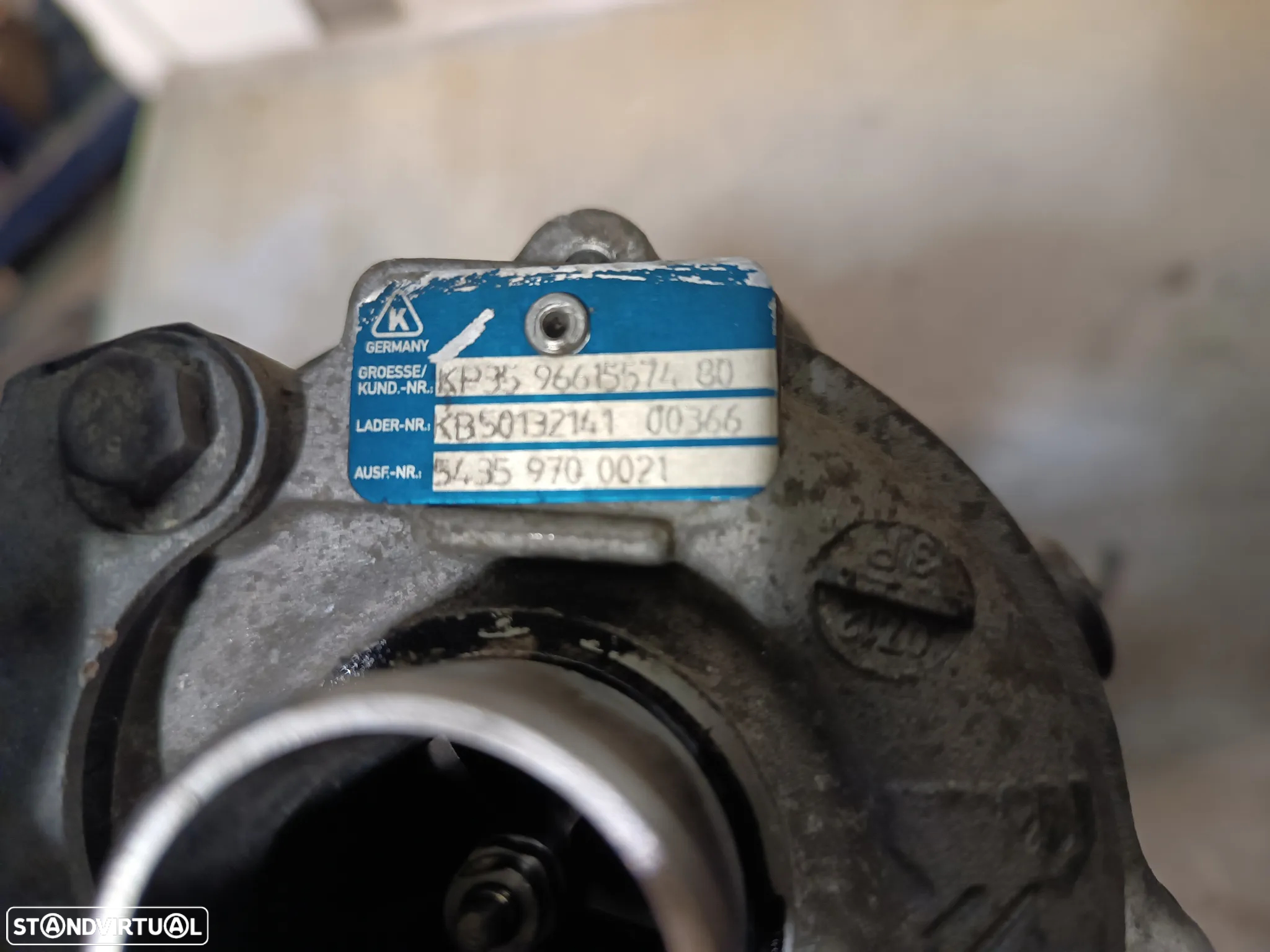TURBO PEUGEOT BIPPER / CITROEN NEMO 1.4HDI 9661557480 54359700021 - 3