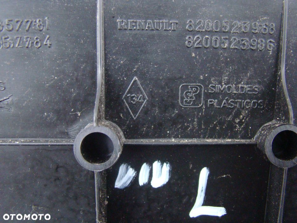 Schodek Lewy podest osłona stopnia plastik Opel Vivaro Renault Trafic EU - 6